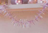 6 Iclicle Bead Chain - Pink