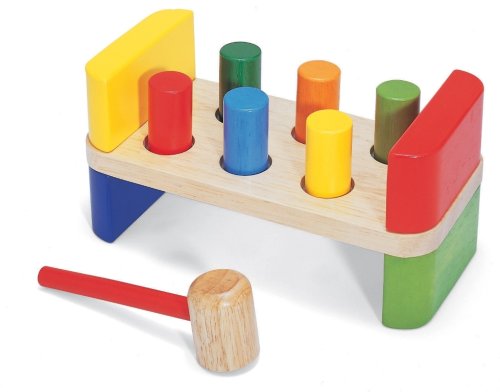 6 Peg Hammer Bench, PINTOY toy / game
