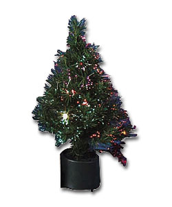 60cm/2ft Fibre Optic Christmas Tree