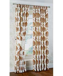 Pencil pleat.Curtains 100% polyester.Lining 80% polyester, 20% cotton.3in header tape.Complete with 