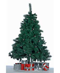 Unbranded 6ft Frosted Deluxe Vermont Tree