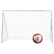 Unbranded 6ft Goal with official 3 Lions football