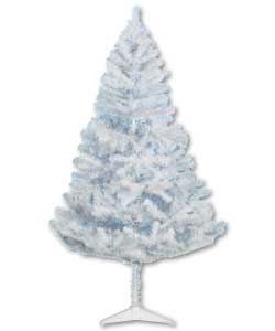 6ft White Iridescent Christmas Tree