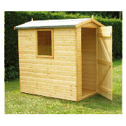 Unbranded 6x4 Finewood Classic Apex Shed with Topcoat and