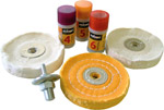 · Includes 3 x polishing compounds  3 x 100mm polishing wheels and drill chuck adaptor · Removes s