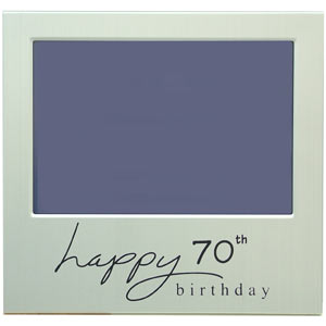 Unbranded 70th Birthday Photo Frame