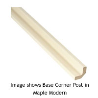 Dimensions: (H) 720 x (W) 57 x (D) 57 mm, Use to blend two base corner cabinets together, Base