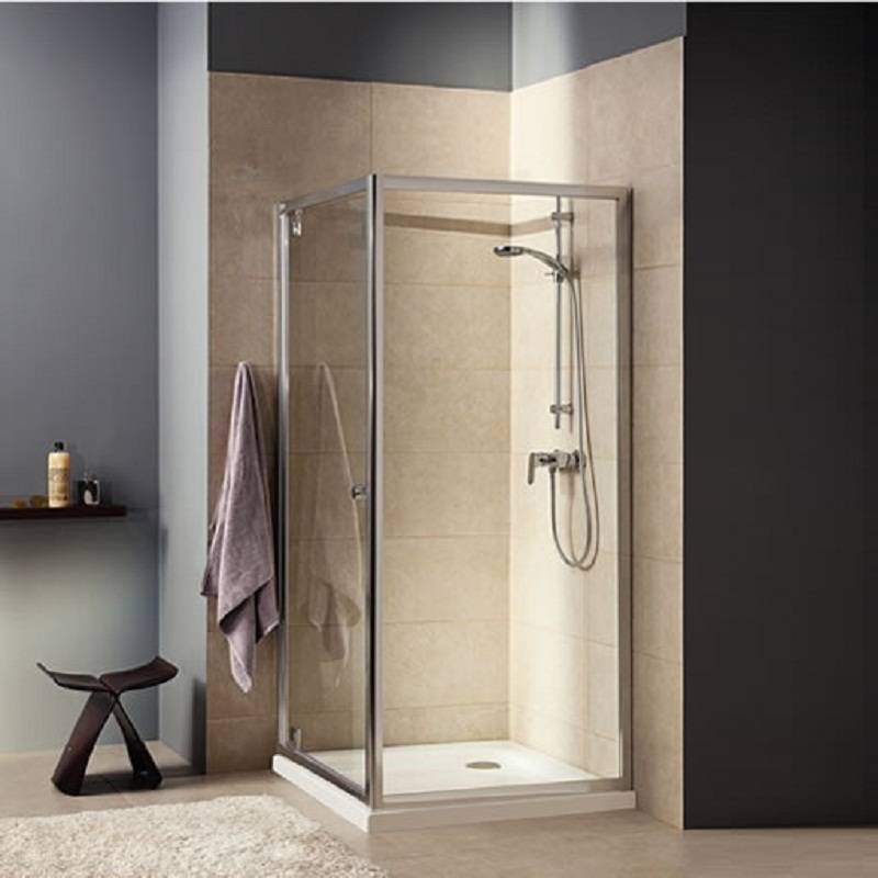 Unbranded 760mm Pivot Door Shower Enclosure (4mm)