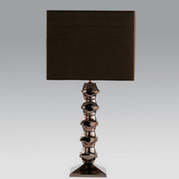 Unbranded 7732BR - Chocolate Metallic Table Lamp