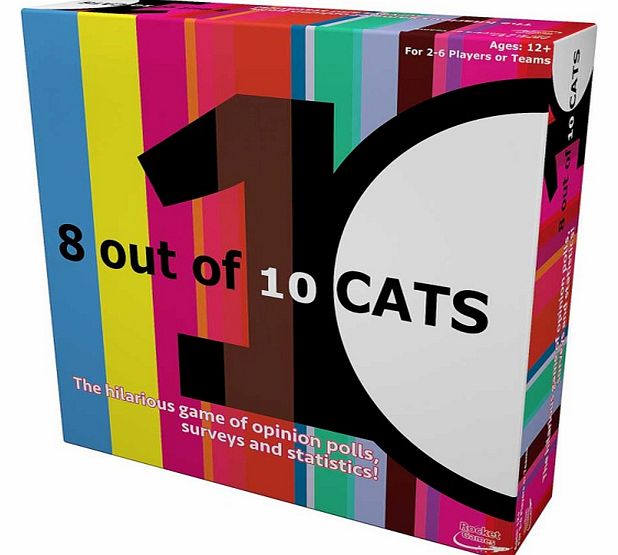Unbranded 8 Out of 10 Cats Board Game