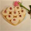 Unbranded 8 pack heart rose melts: - Gift boxed