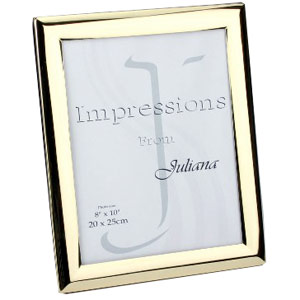 This stunning shiny brass gold curved photo frame is a stunning but simple photo frame suitable for 