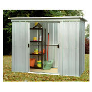 Unbranded 8 x 4 Metal Pent Shed
