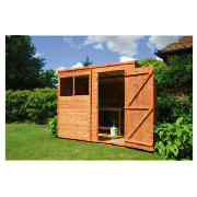 Unbranded 8 x 6 Pent Shiplap Shed