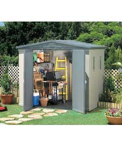 8 x 8ft Plastic Apex Shed