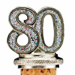 80 Years Bottle Stopper