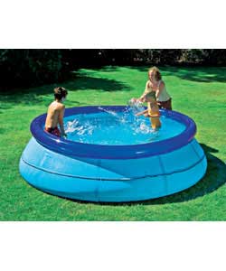 Unbranded 8ft x 26in Expandable Pool with Zip-Tight Cover