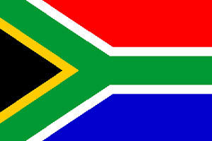 8ftx10flags South Africa bunting