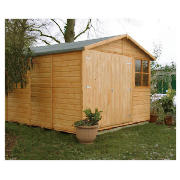 Unbranded 9x12 Finewood Modular Double Door Wooden Apex Shed
