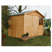 Unbranded 9x6 Finewood Modular Double Door Wooden Apex Shed