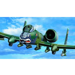 Unbranded A-10 Warthog U.S.A.F `Flying Tigers`