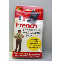 AA Phrase Book and French Cassette