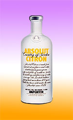 ABSOLUT - Citron (Lemon) 70cl Bottle