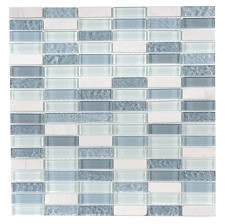 A sheet Rustic mosaic ideal for Bathroom Kitchen