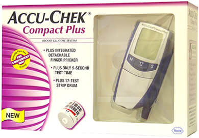 The Accu-Chek Compact Plus is the convenient, virtually pain-free way to test your glucose levels