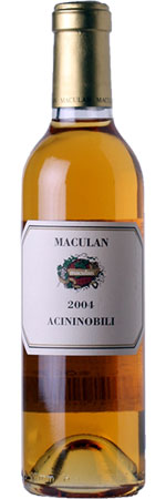 Unbranded Acininobili 2004, Maculan 37.5cl Half bottle