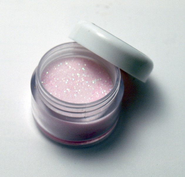 Acrylic Powder Light Pink Glitter