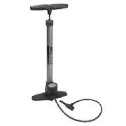 Tesco Activequipment track pump with measurement gauge. This pump is suitable for tyre pressures up 