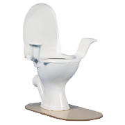 Unbranded adaptable? Toilet Seat with Arms