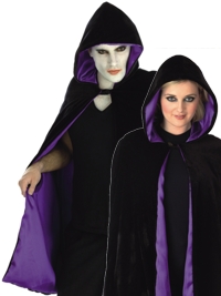 Unbranded Adults Cape: Purple Lined Hooded (39 inch)