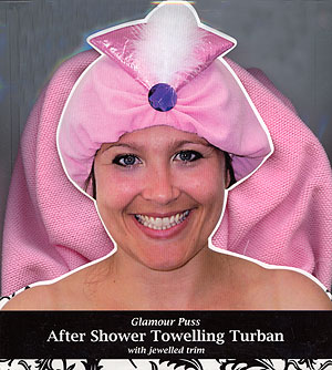 Unbranded After Shower Towelling Turban