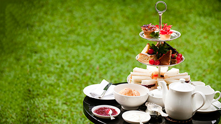 Unbranded Afternoon Tea with Sparkling Wine for Two at