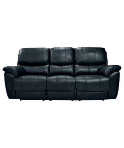 Agrimi Large Recliner Sofa Black
