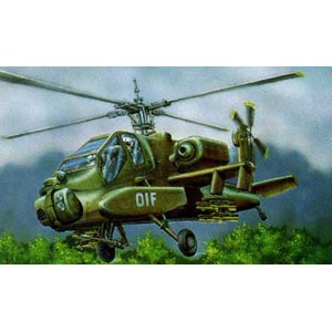 Unbranded AH-64 Apache Plastic Kit