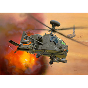 Unbranded AH-64D Longbow Apache plastic kit 1:144