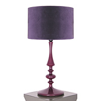 Unbranded AI627 AU - Aubergine Table Lamp
