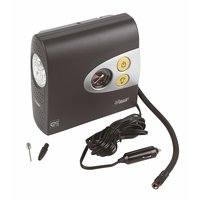 Simple to use, sturdy and compact, high pressure Compressor with built-in LED light and pressure