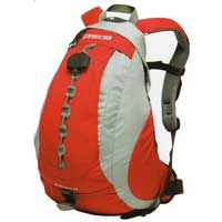 Unbranded Airstream 25 Rucksack Red and Steel