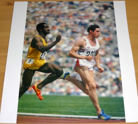 ALAN WELLS SIGNED 12 x 10 INCH COLOUR BOOK PAGE