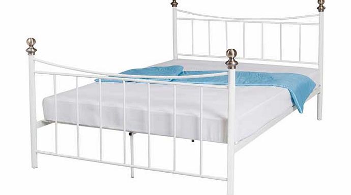 Unbranded Alderbury Double Bed Frame - White