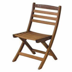 Perfect for children  this small karri chair is constructed with FSC certified timber and folds up f