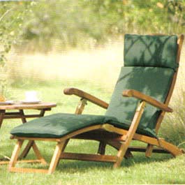 The Alexander Rose Karri FSC Steamer Chair is made from FSC (Forest Stewardship Council) wood. the