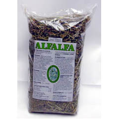 Many small animals require the addition of greens to their diet. Dried alfalfa offers high quality p