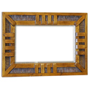Alicia furniture rattan and wood mirror furniture