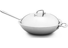 Unbranded All-Clad Chefs Pan With Lid