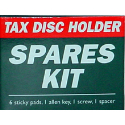 Alloy Tax Disc Holder Spares Kit